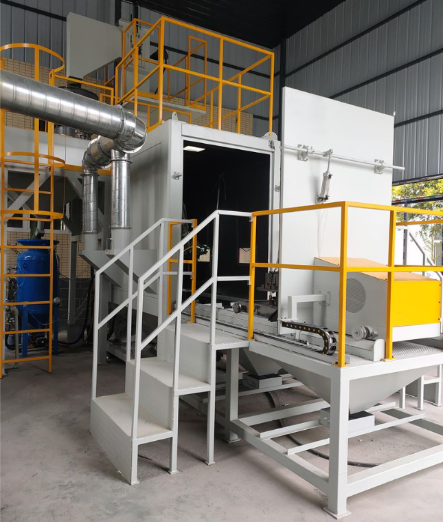 廊坊全自动喷砂机 实现无人化高效生产