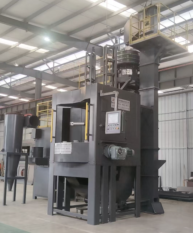 廊坊转盘式喷砂机 提升圆形工件处理效率